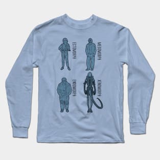 Body types - light Long Sleeve T-Shirt